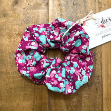 SCRUNCHIE | Purple & Teal Floral