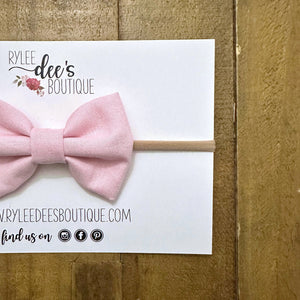 PENELOPE BOW | Classic Light Pink
